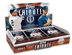 2021 Topps Tribute MLB Baseball Hobby Box